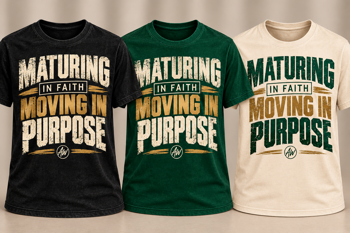 Design 1 crew neck T-shirt mockup