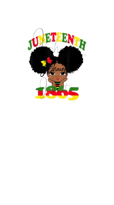GIRL YOUTH JUNETEENTH SHIRT 2